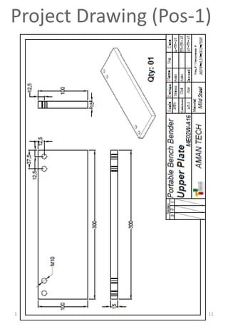Project Drawing (Pos-1)
11/12/2016 11
 
