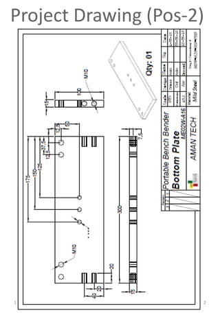Project Drawing (Pos-2)
11/12/2016 12
 