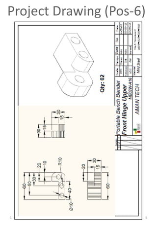 Project Drawing (Pos-6)
11/12/2016 16
 