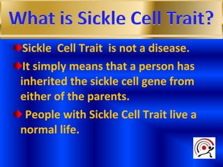 Trait Cell Sickle Cell and Nutrition Powerpoint Presentation | PPT