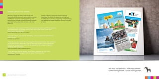 We have a range of clients, both locally and
nationally, whose business sectors cover a variety
of different industries. From engineering and
construction, through to social housing, charities,
sport and various business services – we cover
them all!
Having a diverse client base means we have
developed the ability to adapt our writing style
to reflect our customer, recognising and identifying
the appropriate target audience, content and tone
of voice.
Words about our words...
6
Ads and advertorials • Features articles •
Crisis management • Event management
Zebra Marketing & Communications Ltd
“I Love it!... We couldn’t have produced anything of this quality
and standard in-house. We’re all over the moon with our
new-look newsletter!”
sarah smithson, stick‘n’step charity
“I loved what you did for Artistig - very creative! Thank you
very much.”
victoria lee, artistig
“Thank you so much for writing the submission for the Women
in Construction Awards. This is the first time I have received
industry recognition and I’m so grateful for Zebra’s help in
making this happen.”
mary alexander, northumbrian water
“The website looks great, and feels aligned to our new
strategy. Thanks again for all your hard works.”
graeme wylie, imtech
 