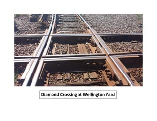 Diamond Crossing at Wellington Yard
 