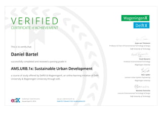 160405 - Sustainable Urban Development