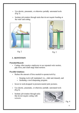 OSHA Regulations - Ergonomics | DOCX