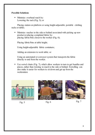 OSHA Regulations - Ergonomics | DOCX