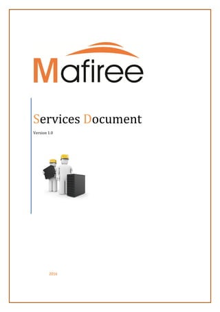 2016
Services Document
Version 1.0
 