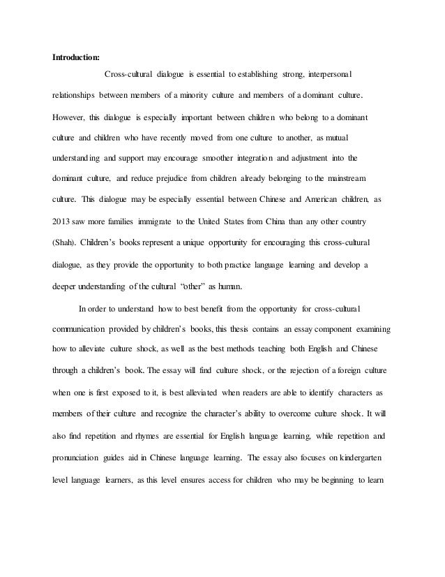 Essay about chinese culture