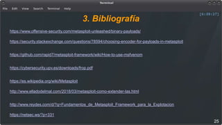 Pruebas de intrusion mediante Metasploit Framework | PPT