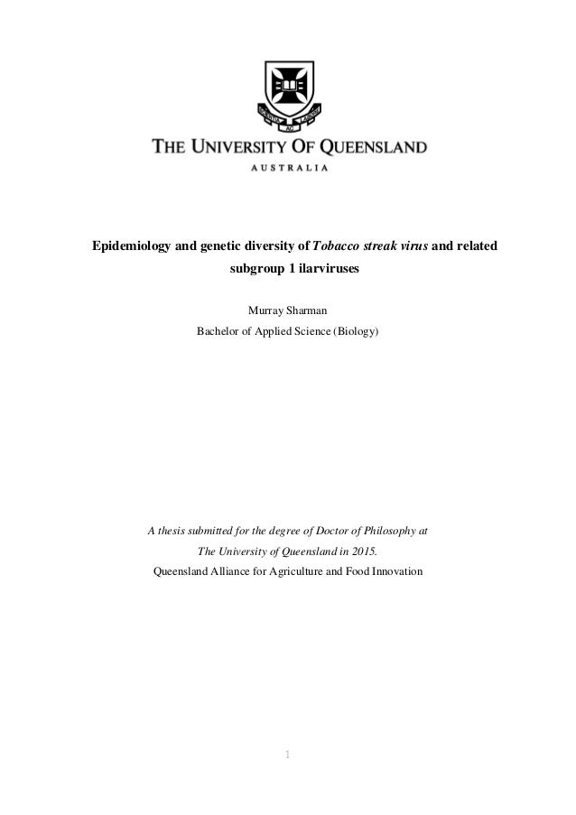 Phd thesis pages qld