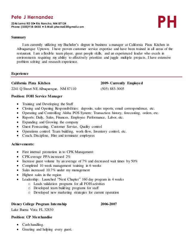 Pete Hernandez Resume 9 29 15