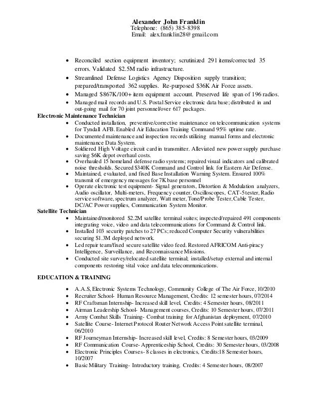 how to build up a resume