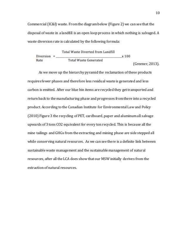 Phd thesis waste management