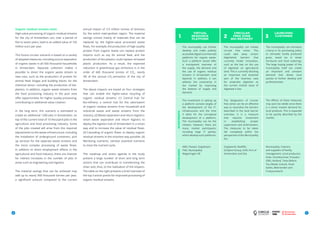 TITLE
76
VIRTUAL
RESOURCE
PLATFORM
CIRCULAR
FREE ZONE
BIO-REFINERY
LAUNCHING
CUSTOMER
The municipality can further
develop and make publicly
accessible digital (commercial)
platforms for organic waste.
Such a platform would offer
a transparent overview of
the supply, the demand and
the use of organic residual
streams in Amsterdam (and
beyond). In addition, it can
address the uncertainty in
the market by improving
the balance of supply and
demand.
The municipality can initiate
circular free zones. This
could take away certain
(legislative) barriers that
currently hinder innovation,
such as the ban on the use
of digestate on agricultural
land. This is currently blocking
an important and essential
part of the business case
for anaerobic digestion as
the current market value of
digestate is low.
The municipality can introduce
criteria in its purchasing policy
to stimulate locally produced
grass, wood (as in street
furniture) and food (catering).
The large buying power of the
municipality itself can create
an important and constant
demand that allows local
parties to further develop and
professionalise.
The investment in setting up
a platform consists largely of
the development of the IT-
infrastructure and the time
it takes for the conceptual
development of a platform.
The municipality can be the
initiator; however, there are
many market participants,
including large IT parties,
which develop such platforms.
The designation of circular
free zones can be an effective
way to neutralise the barriers
described in the local barrier
overview. It is a measure
that requires investment
in establishing proper
supervision and enforcement.
The measures to be taken
fall completely within the
perspective of the Municipality
Act.
The effects of these measures
may soon be visible since there
is a direct market demand for
local products. This is expected
to be quickly absorbed by the
market.
AMS, Floow2, Oogstkaart,
TNO, Municipality
Wageningen UR
Orgaworld, SkyNRG,
Schiphol Group, KLM, Port of
Amsterdam and Sita
Municipality, Caterers
and suppliers of facility
management, Local producers,
Exter, Kromkommer, Provalor,
GRO, Holland, Taste Before
You Waste, Instock, Food
banks, Meerlanden and
Fruityourworld
INVESTMENTSSTAKEHOLDERS
1 2 3
Organic residual streams chain
High-value processing of organic residual streams
for the city of Amsterdam can, over a period of
five to seven years, lead to an added value of 150
million euro per year.
This future circular scenario is based on a variety
of adopted measures, including source separation
of organic waste in all 430 thousand households
in Amsterdam. Separate collection makes it
possible to direct the organic waste stream to
new uses, such as the production of protein for
animal feed, biogas and building blocks for the
chemical sector, including the production of bio-
plastics. In addition, organic waste streams from
the food processing industry in the port area
offer opportunities for higher quality processing,
contributing to additional value creation.
In the long term, this scenario is estimated to
create an additional 1200 jobs in Amsterdam, on
top of the current total of 10 thousand jobs in the
agriculture and food processing industry. Some
of the jobs created will arise from the required
adjustments to the waste infrastructure, including
the installation of underground containers, pick
up services for the separate waste streams and
the more complex processing of waste flows.
In addition to direct employment effects in the
agricultural and food industry, there are chances
for indirect increases in the number of jobs in
areas such as engineering and logistics.
The material savings that can be achieved may
add up to nearly 900 thousand tonnes per year,
a significant amount compared to the current
annual import of 3.9 million tonnes of biomass
for the entire metropolitan region. The material
savings consist mainly of materials that can be
replaced by the higher-value processed waste
flows. For example, the production of high-quality
protein from organic waste can replace protein
imports such as soy for animal feed, and the
production of bio-plastics could replace oil-based
plastic production. As a result, the expected
reduction in greenhouse gas emissions is in the
order of 600 thousand tonnes of CO2
, nearly
3% of the annual CO2
-emissions of the city of
Amsterdam.
The above impacts are based on four strategies
that can enable the higher-value recycling of
organic residual streams: (1) Central hub for
bio-refinery: a central hub for the valorisation
of organic residue streams from household and
industrial waste and waste streams from the
industry. (2) Waste separation and return logistics:
smart waste separation and return logistics to
deploy the logistics hub of Amsterdam in a smart
way and to increase the value of residual flows.
(3) Cascading of organic flows: to deploy organic
residual streams in the smartest way possible. (4)
Retrieving nutrients: retrieve essential nutrients
to close the nutrient cycle.
The roadmap and action agenda in the study
present a large number of short and long term
actions that can contribute to transforming the
chain and, thus, to the realisation of the impacts.
The table on the right presents a brief overview of
the top 3 action points for improved processing of
organic residual streams.
 