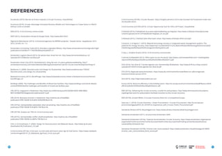 90 91
REFERENCES
Acceleratio (2015). Barriers & Drivers towards a Circular Economy. Unpublished.
Accenture (2014). Circular Advantage Innovative Business Models and Technologies to Create Value in a World
without Limits to Growth
AEB (2015). Circle Economy communicatie.
AKEF (2015). Amsterdams Kimaat & Energie fonds. http://www.akef.nl/en/
Algemene Rekenkamer (2013). Contractmanagement bij DBFMO-projecten. Tweede Kamer, vergaderjaar 2012-
2013, 33 639, nrs. 1-2.
Amsterdam Connecting Trade (2015). Brandput Logistieke Westas. http://www.amsterdamconnectingtrade.nl/gb/
publicaties?cms%5Bcm1115%5D%5Bdownload%5D=27
Amsterdam Logistics Board (2015). De westas daar draait het om. http://www.binnenlandsbestuur.nl/
Uploads/2015/3/Westas-manifest.pdf
Amsterdam Smart City (2015). Buiksloterham: living lab voor circulaire gebiedsontwikkeling. http://
amsterdamsmartcity.com/news/detail/id/448/slug/buiksloterham-lab-for-circular-area-development?lang=nl
Barkkume, A. (2008). Deconstruction and Design for Disassembly. http://www.academia.edu/178424/
Deconstruction_and_Design_for_Disassembly
Biobased Economy (2015). Bioraffinage. http://www.biobasedeconomy.nl/wat-is-biobased-economy/themas/
bioraffinage_v2/
Buildings (2009). The Challenges and Benefits of Mixed-Use Facilities. http://www.buildings.com/article-details/
articleid/9004/title/the-challenges-and-benefits-of-mixed-use-facilities.aspx
CBS (2013). Leegstand in Nederland. http://www.cbs.nl/NR/rdonlyres/E5CDDD84-6EDD-40B5-8B43-
B87C2DA86EFB/0/leegstandinnederland2013.pdf
CBS (2014). Biomassa stromen in Nederland. http://statline.cbs.nl/StatWeb/
publication/?VW=T&DM=SLNL&PA=82004NED&LA=NL
CBS (2015a). Gemeentelijke statistieken afval verzameling. http://statline.cbs.nl/StatWeb/
publication/?VW=T&DM=SLNL&PA=7467&LA=NL
CBS (2015b). Analyse van TNO en Circle Economy team
CBS (2015c). Gemeentelijke stoffen afvalhoeveelheden. http://statline.cbs.nl/StatWeb/
publication/?VW=T&DM=SLnl&PA=7467&LA=nl
Chini, A. & Schultmann, F. (2002). Design for Deconstruction and Materials Reuse. http://www.iip.kit.edu/
downloads/CIB_Publication_272.pdf
Circle Economy (2014a). Circle Scan: Current state and future vision Agri & Food Sector. https://www.rabobank.
com/en/images/03-07_CE_Rabobank_AgriFood_Circle_Scan.pdf
Circle Economy (2014b). Circulair Bouwen. https://insights.abnamro.nl/circulair-bouwen-het-fundament-onder-een-
vernieuwde-sector
Circle Economy and OVG (2015). Circular Opportunity Scan for OVG Link Project. Unpublished
Cirkelstad (2014). Praktijkboek duurzame wijkontwikkeling op Heijplaat. http://www.cirkelstad.nl/wordpress/wp-
content/uploads/2014/12/Praktijkboek-Heijplaat_LR_res.pdf
Cirkelstad (2015). Cirkelstat Geen Afval Geen Uitval. http://www.cirkelstad.nl/het-concept/
Consonni, S. & Viganò, F. (2010). Material and energy recovery in integrated waste management systems: The
potential for energy recovery. http://www.hia21.eu/dwnld/20131229_Material%20and%20energy%20recovery%20
in%20integrated%20waste%20management%20systems.pdf
Croes, J., Schiphol Airport (2015). Circle Economy comunnicatie.
Cushman & Wakefield (2013). Office space across the world. http://www.cushmanwakefield.com/~/media/global-
reports/Office%20Space%20Around%20the%20World%202013.pdf
Drift (2014). Van afval af, Transitie-Agenda voor Gemeentelijk Afvalbeheer. http://www.drift.eur.nl/wp-content/
uploads/2014/04/Transitie-agenda-Van-afval-af.pdf
DTZ (2015). Regionale kantorenmarkten. https://www.dtz.nl/nl/marktinformatie/feiten-en-cijfers/regionale-
kantorenmarkten-januari-2015/
DUS (2015). http://3dprintedcanalhouse.com
Ecorys (2014). Resource efficinecy in the building sector. http://ec.europa.eu/environment/eussd/pdf/Resource%20
efficiency%20in%20the%20building%20sector.pdf
EMF (2015a). Delivering the circular economy, a toolkit for policymakers. http://www.ellenmacarthurfoundation.
org/blog/new-tools-for-policymakers-facilitate-transition-to-the-circular-economy
EMF (2015b). Growth Within: A Circular Economy Vision for a Competitive Europe.
Geet van, C. (2014). Circular Economy + Green Procurement = Circular Procurement. http://ec.europa.eu/
environment/gpp/pdf/25_03_2014/First_Experiences_with_Circular_Public_Procurement.pdf
Gemeente Almere (2015). Recyclingperrons. https://www.almere.nl/wonen/afval/recyclingperrons/
Gemeente Amsterdam (2011). Structuurvisie Amsterdam 2040
Gemeente Amsterdam (2014a). Towards the Amsterdam Circular Economy. https://www.amsterdam.nl/gemeente/
organisatie/ruimte-economie/ruimte-duurzaamheid/ruimte-duurzaamheid/making-amsterdam/publications/
sustainability-0/towards-the/
Gemeente Amsterdam (2014b). Dromen over Centrumeiland. https://www.amsterdam.nl/publish/pages/614699/
dromen_over_centrumeiland_korte_versie.pdf
 