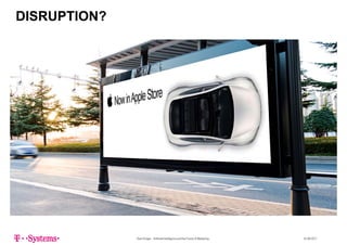 DISRUPTION?
Sven Krüger - Artificial Intelligence and the Future of Marketing - 22.06.2017
 