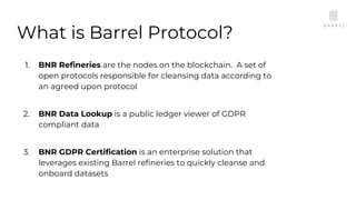 Barrel Protocol - NOAH18 Tel Aviv | PPT