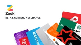 RETAIL CURRENCY EXCHANGE
 
