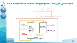 18
5.3 Flow scheme of ammonia stripping unit & (NH4)2SO4 production
NextGen 18
 