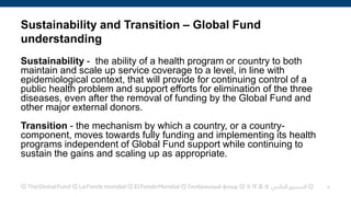 Sustainability and transition - Nicolas Cantau, The Global Fund