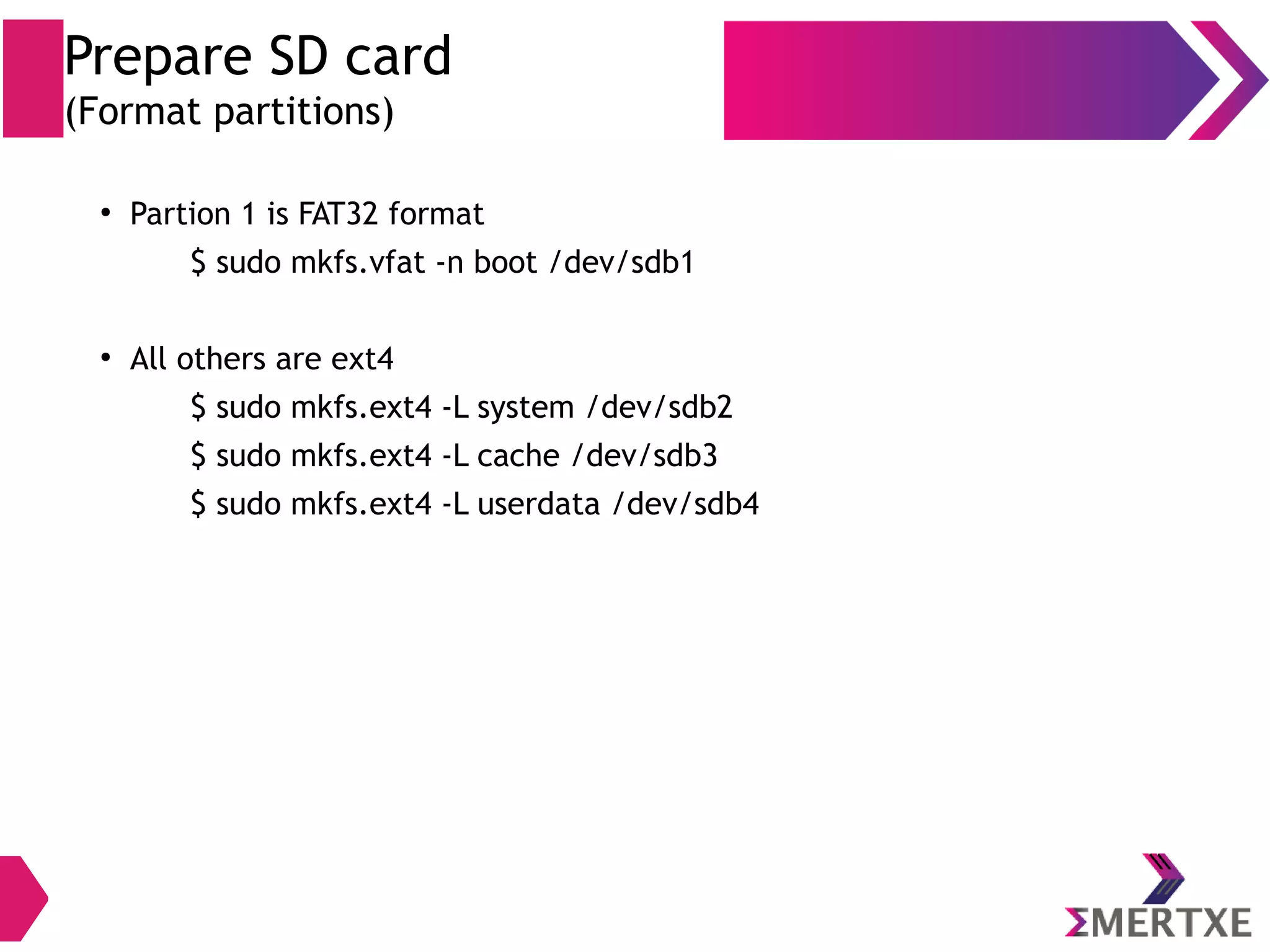 Android Asset Packaging Tool ● This tool is part of SDK (build system) ● It is used to view, create, and update Zip- compatible archives (zip, jar, apk) ● It can also compile resources into binary assets 