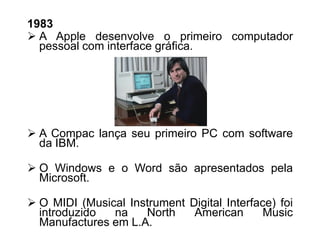 D1 - Marcos Rodrigues Saúde - Informática Aplicada a Administração - Aula 01 - Resumo Histórico