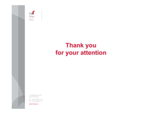 Thank you
for your attention
12 Świętokrzyska St.
00-916 Warsaw
tel.: +48 22 694 51 60
fax :+48 22 694 31 15
www.mf.gov.pl
 