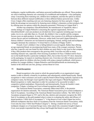 Crest SWOT Analysis | PDF