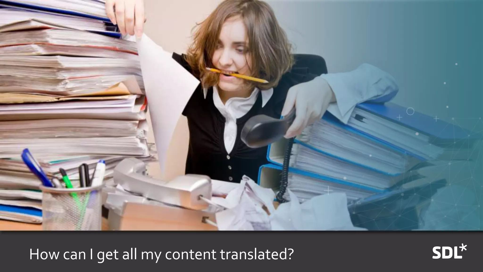 How can I get all my content translated?
 