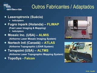 Toposys Debate LiDAR GeoBrasil | PPT