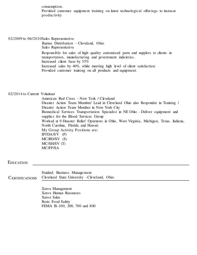 David Chevrolet Resume 2