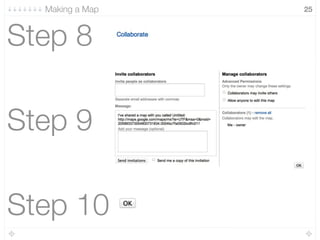 25
Step 8
Step 9
Step 10
Making a Map
 