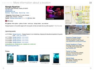 33More information about a location
 