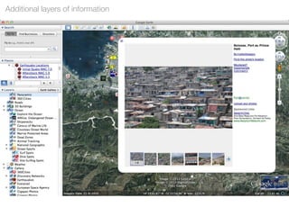 Additional layers of information
 