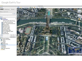 Google Earth’s Tour
 