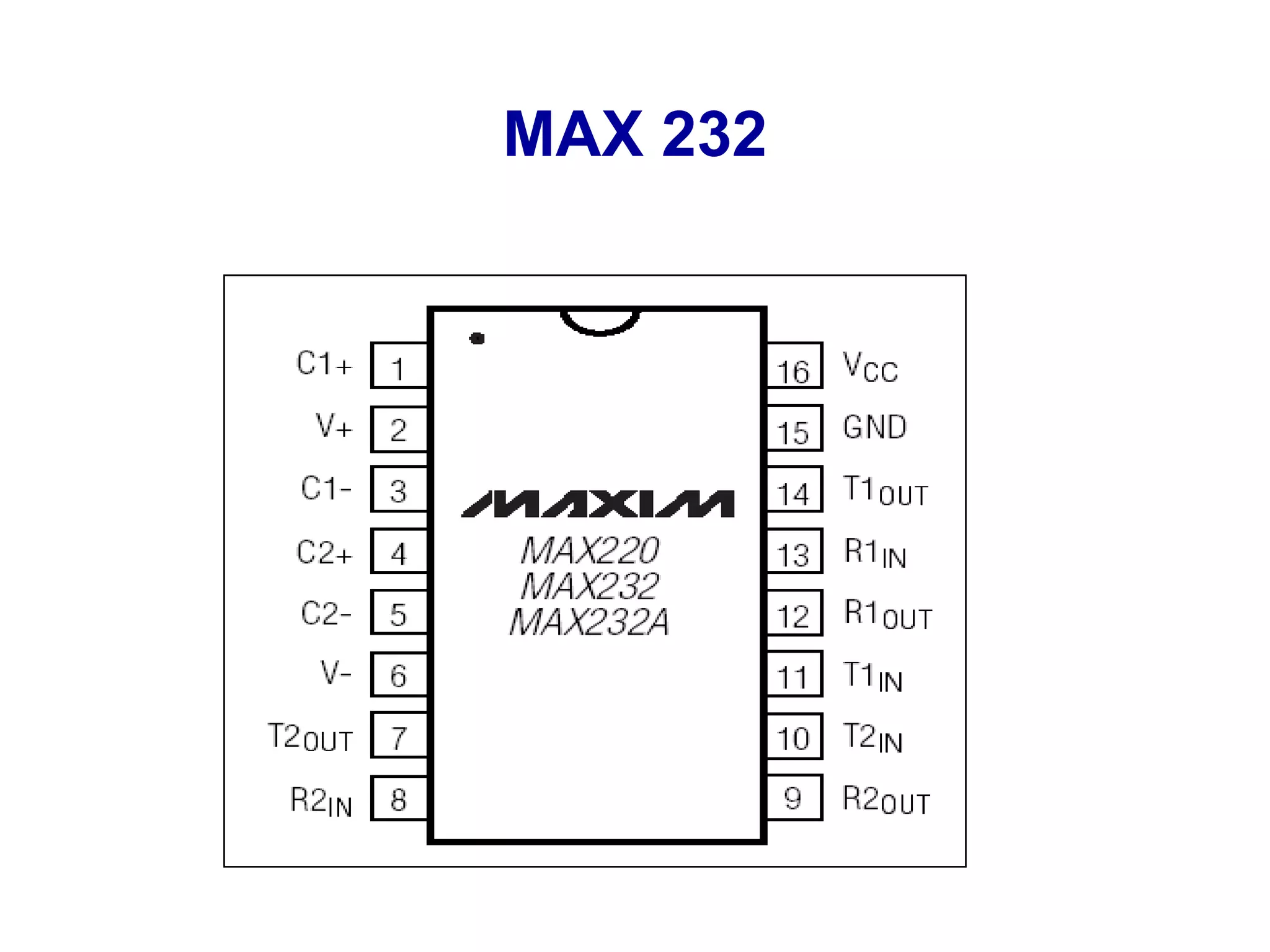 MAX 232
 