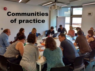 Communities
of practice
 