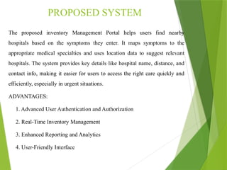 Inventory management system authentication | PPTX