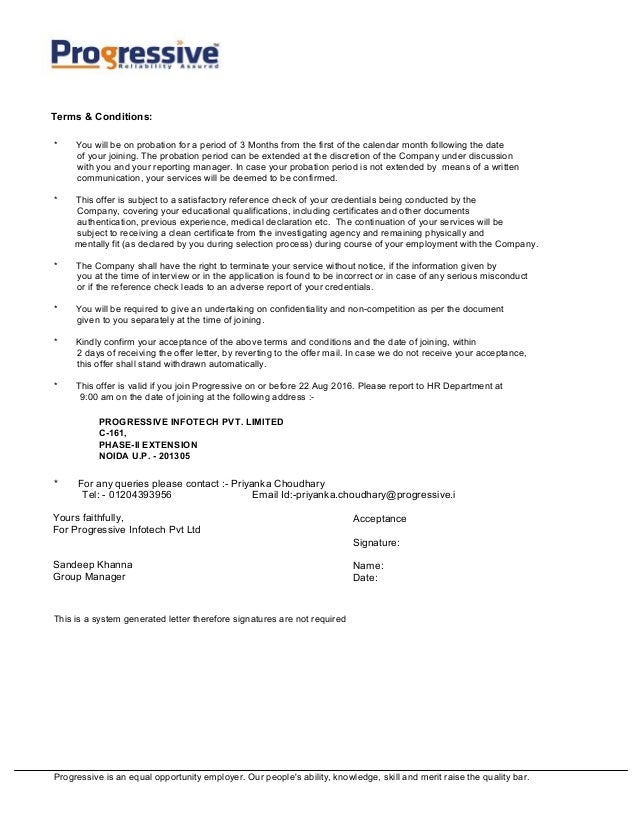letter of offer rahul jha letter of offer