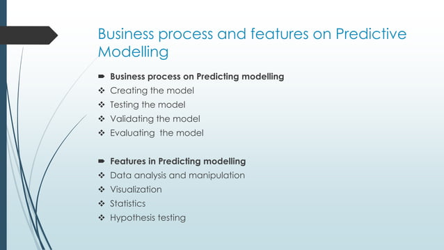 Predictive Modelling | PDF | Artificial Intelligence | Technology ...