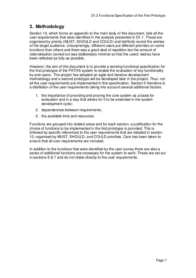 prototype 3 requirements prototype 3 requirements