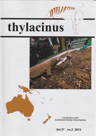 Thylacinus Article