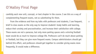 O’Malley Final Page
 