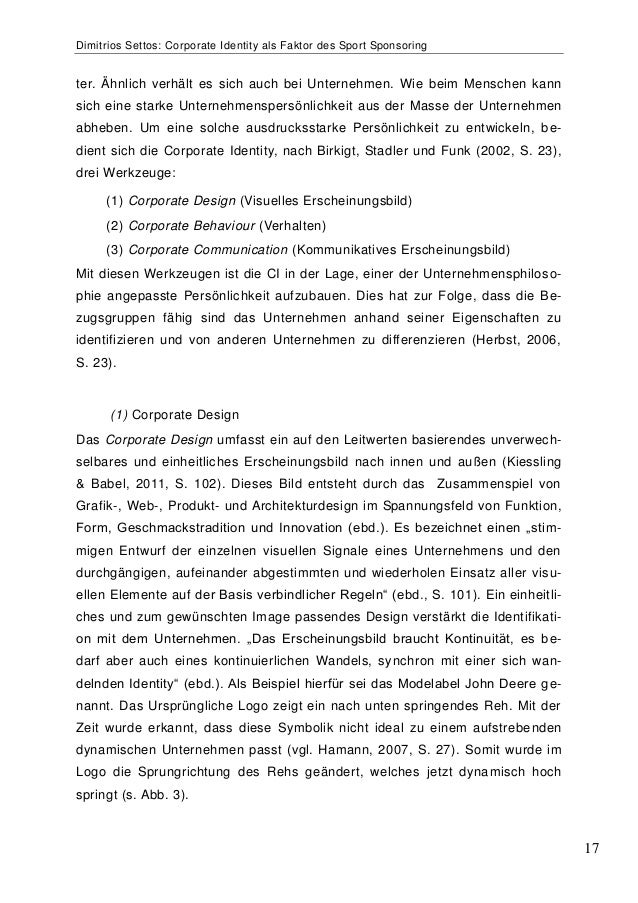 master thesis sample germany