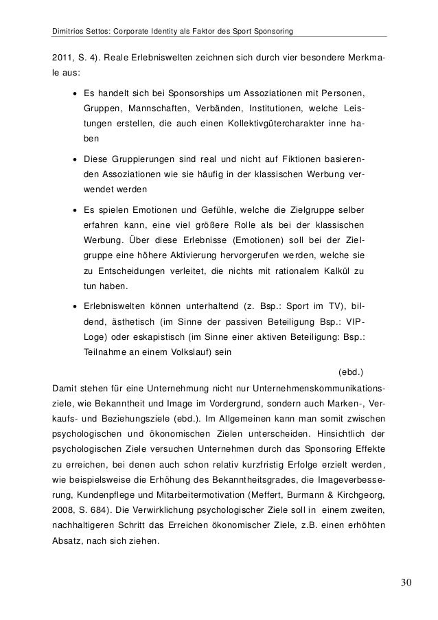 master thesis german