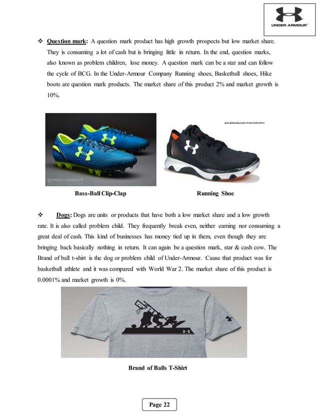 Under Armour industry analysis PDF
