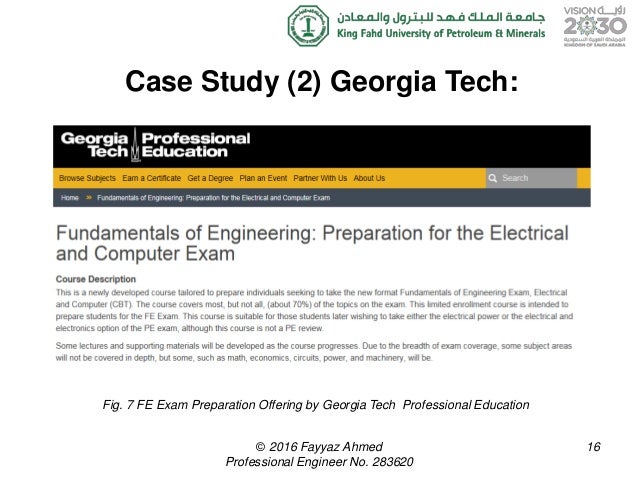 fundamentals of engineering exam