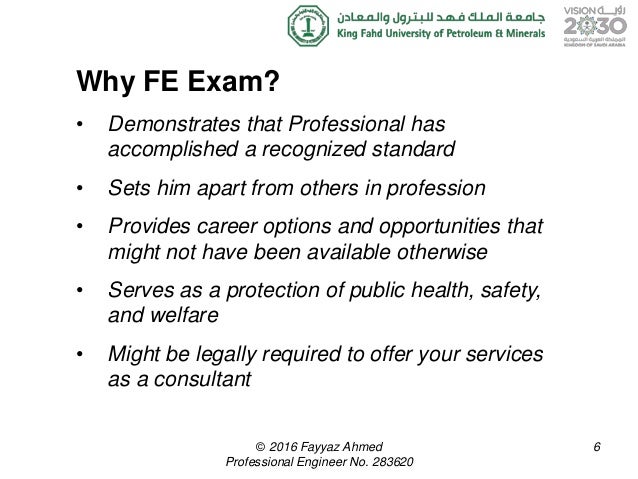 what is the fe exam