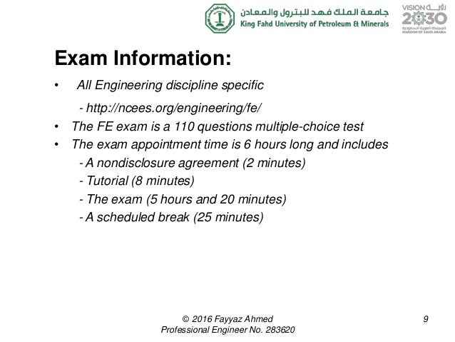 fe exam fe exams