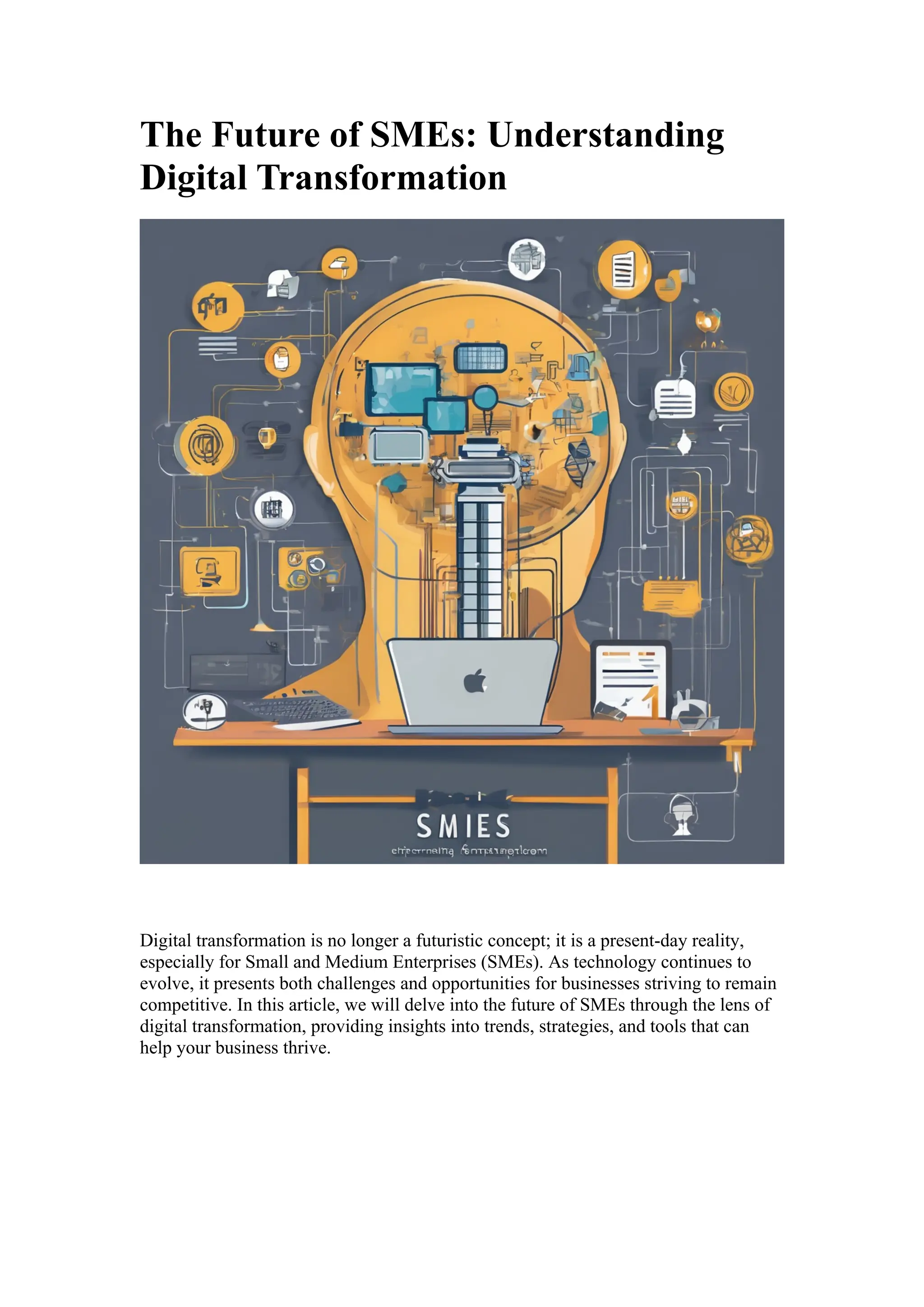 The Future of SMEs: Understanding Digital Transformation | DOCX
