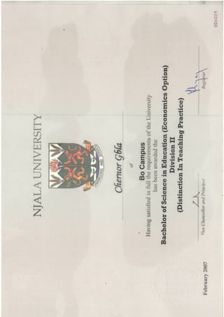 First Degree | PDF